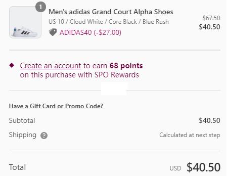 SPO美國官網購買Adidas阿迪達斯精選鞋服海淘額外6折促銷！